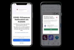 谷歌、苹果开始推出手机内置新冠病毒检测通知