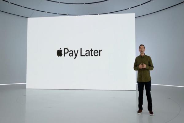 苹果于去年六月WWDC大会，发布ApplePayLater先买后付服务。