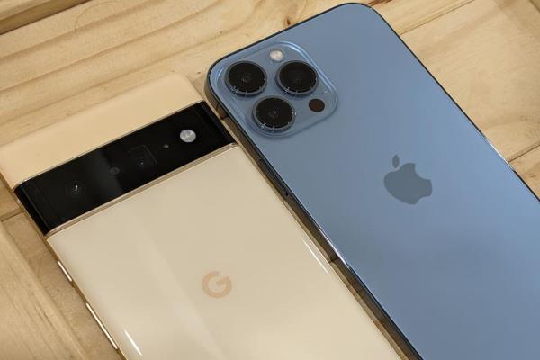 图左为GooglePixel6Pro；图右为iPhone13ProMax。