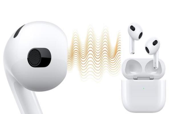 全新大改款的AirPods3，具备IPX4防水，拥有可达6小时的电池续航力。售价5,990元。开卖日期尚未公布。