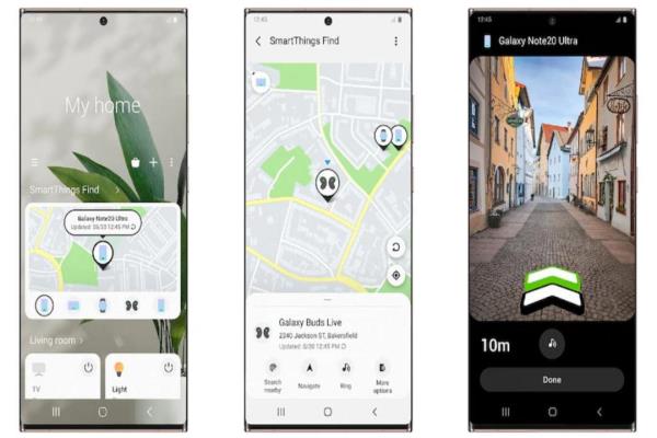 三星已于日前推出“SmartThingsFind”的追踪协寻应用服务，诉求运用蓝牙和UWB定位技术帮助使用者快速寻找串连的Galaxy装置。