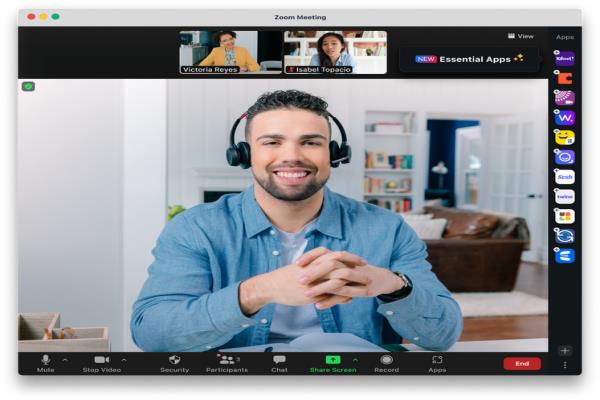Zoom推出EssentialApps功能，可一次打包精选应用程序，让沟通事半功倍。