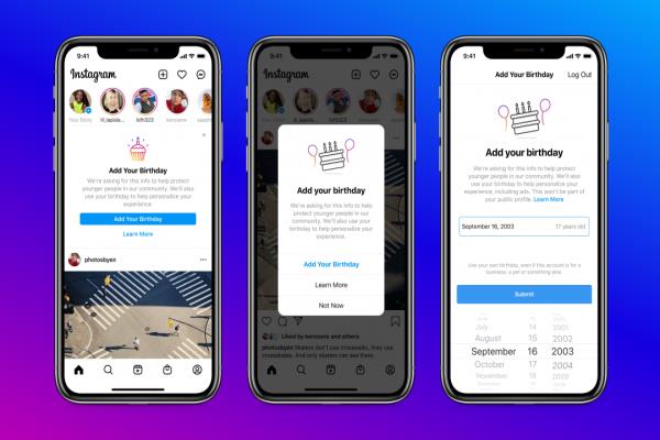 IG近期采取强制用户需提供出生日期资料的新措施。用户在注册帐号时若没有完成这项资料填写，将会收到提醒通知。