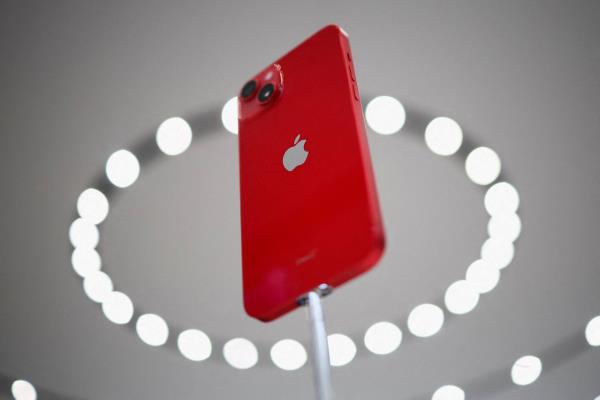 图为iPhone14Plus。