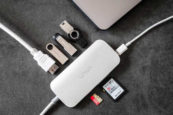 [开箱评价] VAVA 轻薄MacBook集线器VA-UC006 8合1 USB-C MacBook Hub