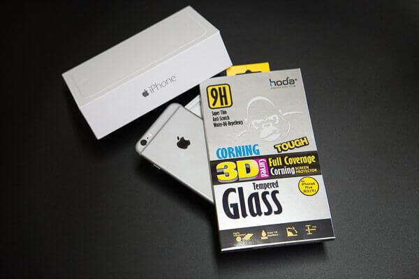 [开箱]iPhone6/6Plus用户首选满版保护贴！hoda康宁3D曲面满版玻璃贴