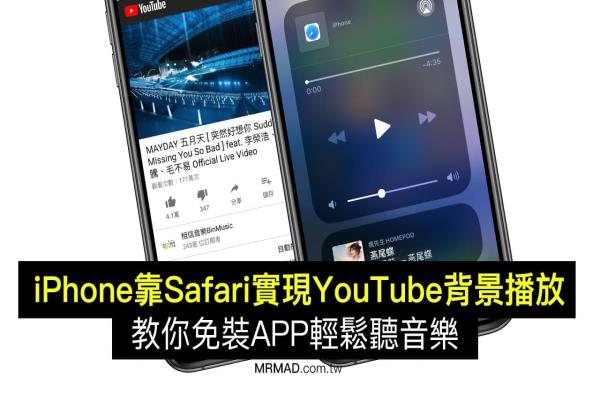 iPhone透过Safari轻松实现YouTube背景播放技巧（免App）