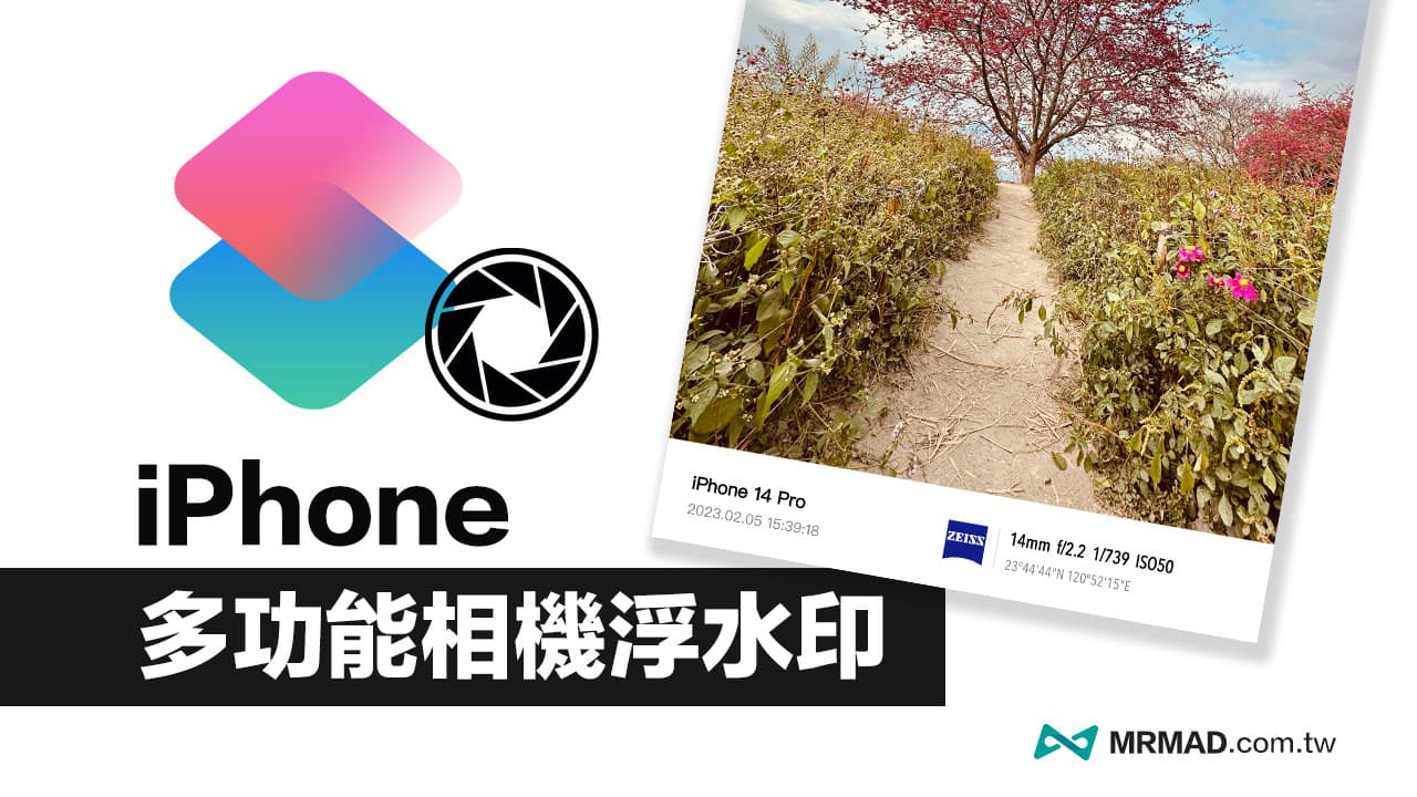 无需第三方软件，快速为iPhone照片添加水印与时间标签的快捷脚本分享