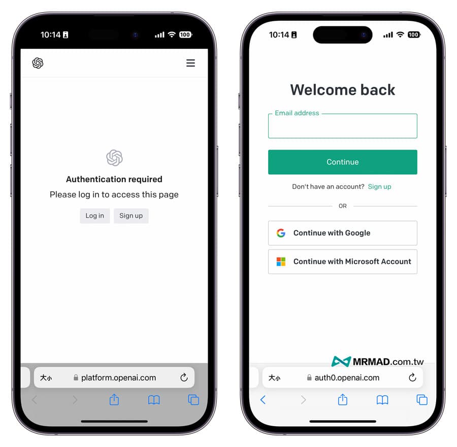 注册获取ChatGPT API密钥流程