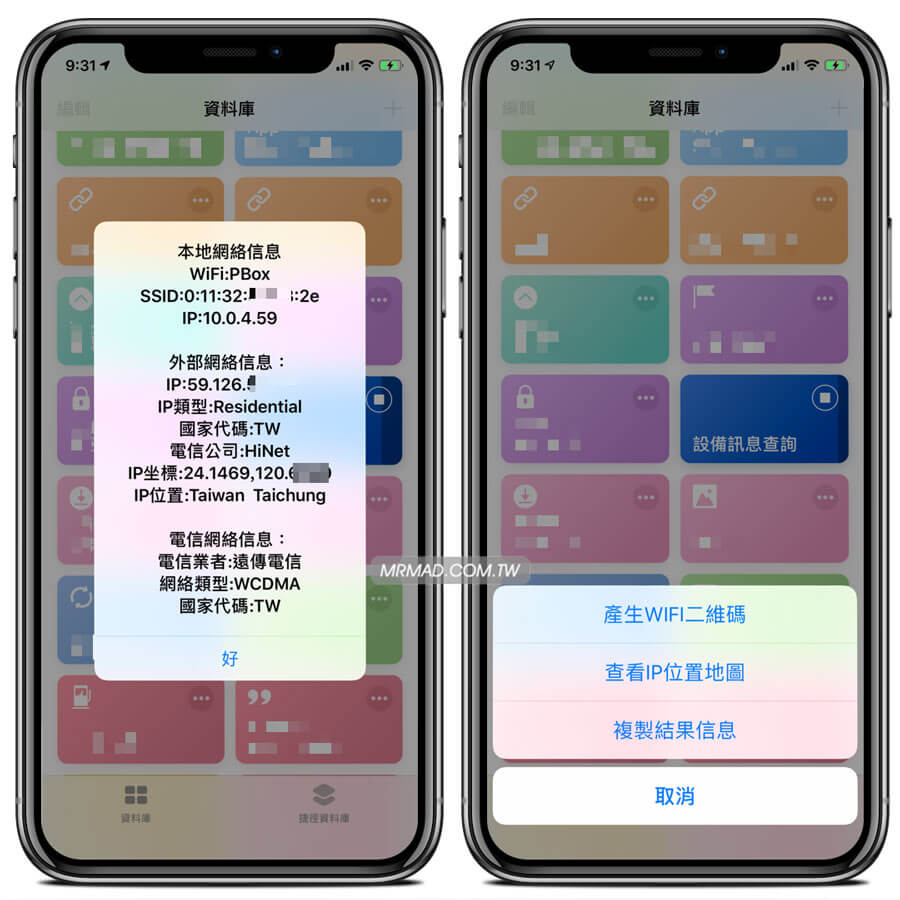 网络信息查询详情