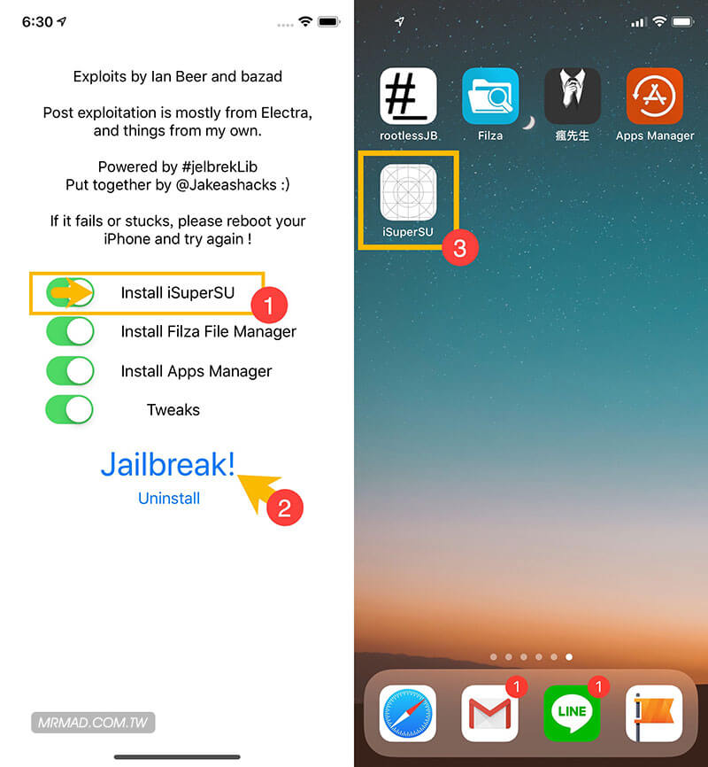 解决Filza和AppDataManager闪退，适用rootlessJB越狱
