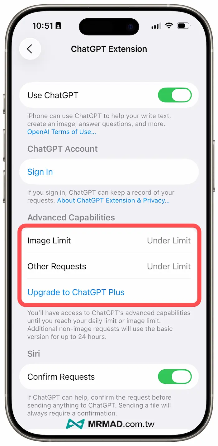 ChatGPT请求限制