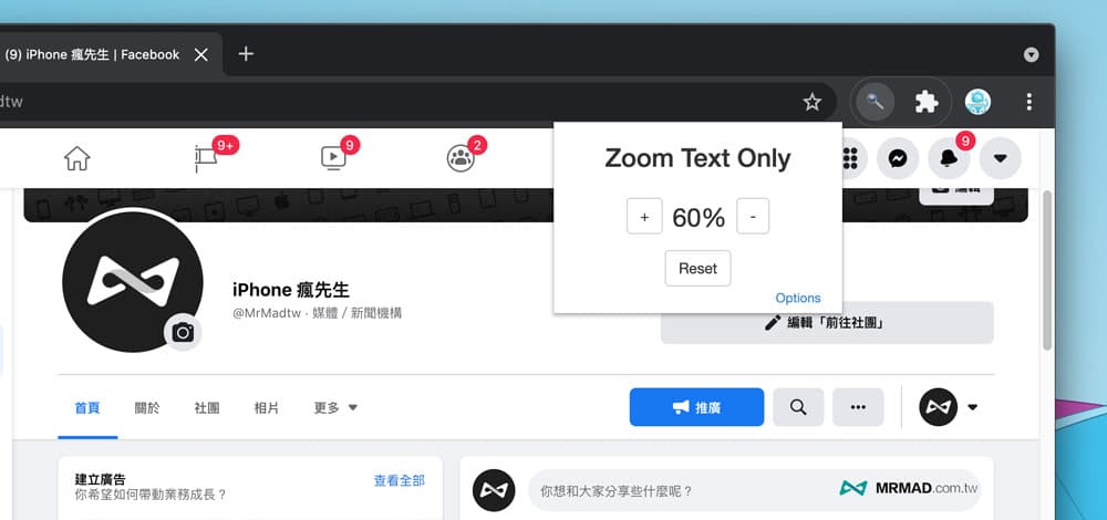 字体缩放
