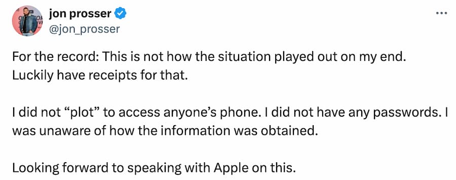 苹果起诉Jon Prosser泄露iOS 26机密信息及调查细节侵权行为