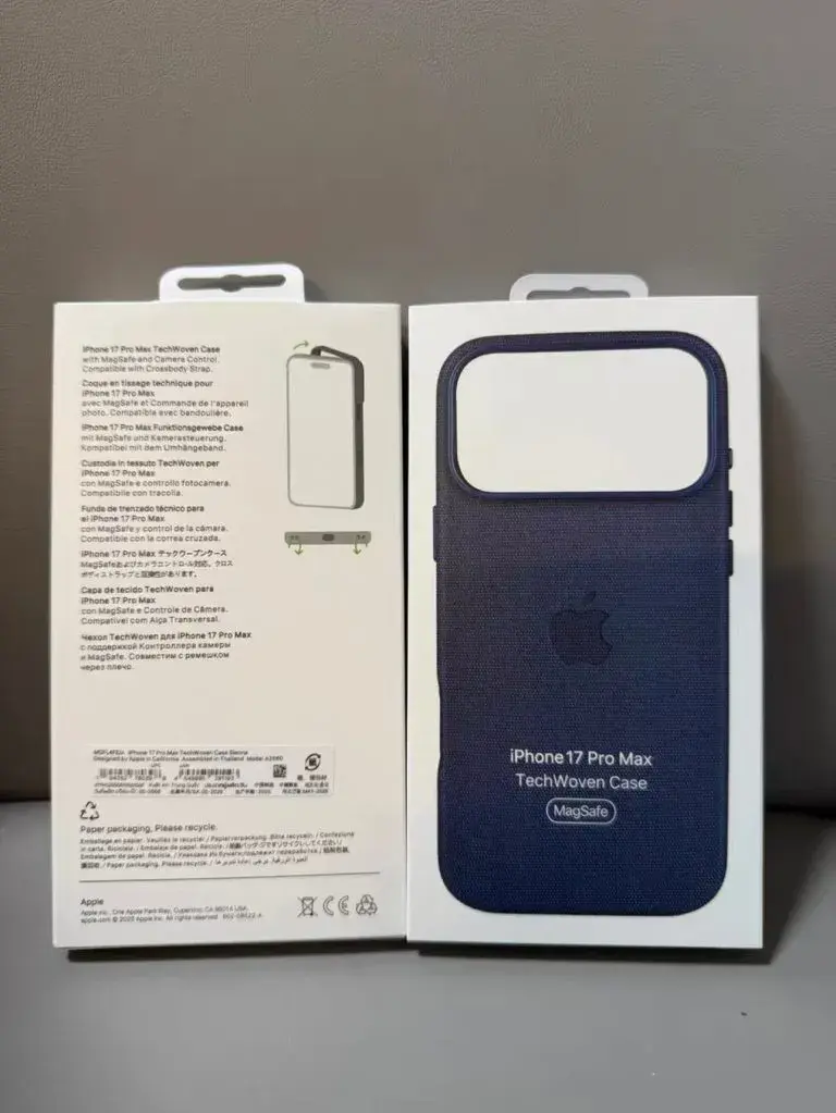 苹果新款iPhone 17 TechWoven原厂保护壳实照曝光 2