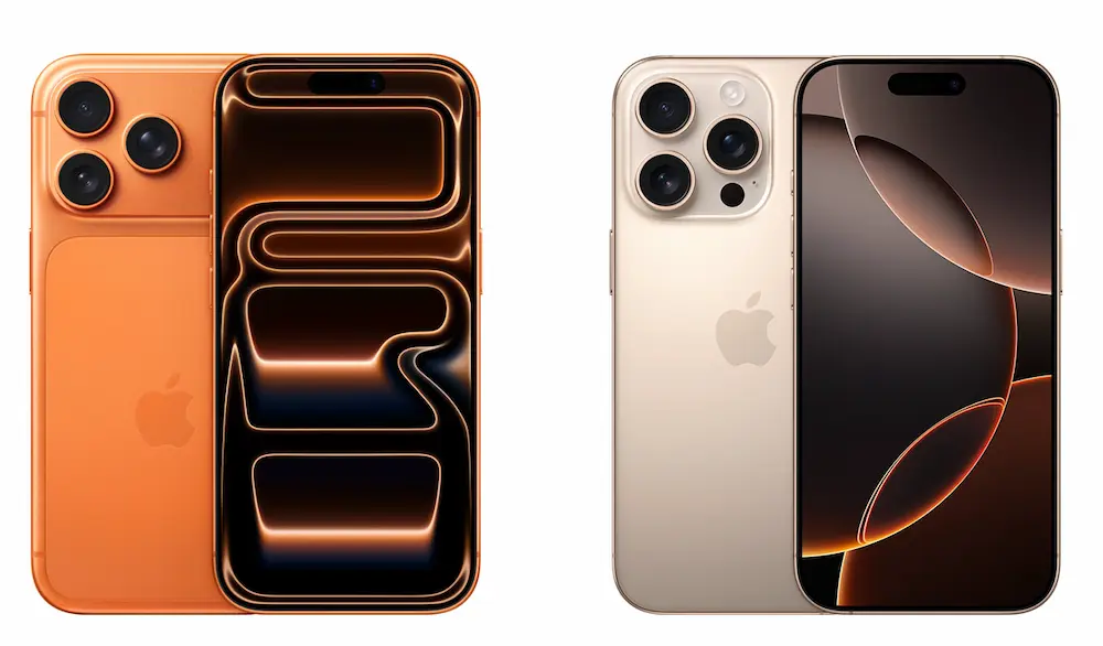 iPhone 17 Pro和iPhone 16 Pro比较