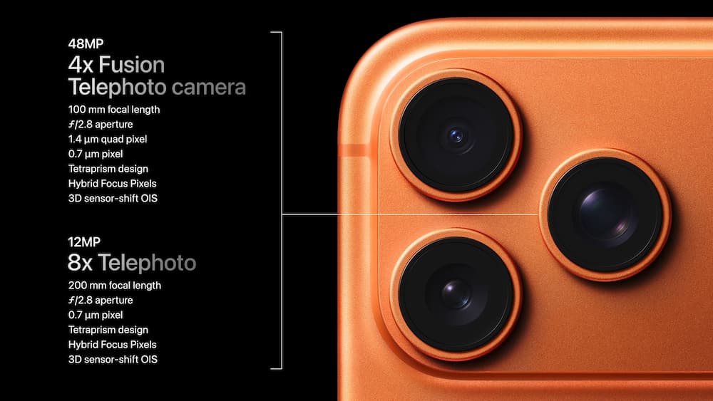 iPhone 17 Pro镜头升级亮点