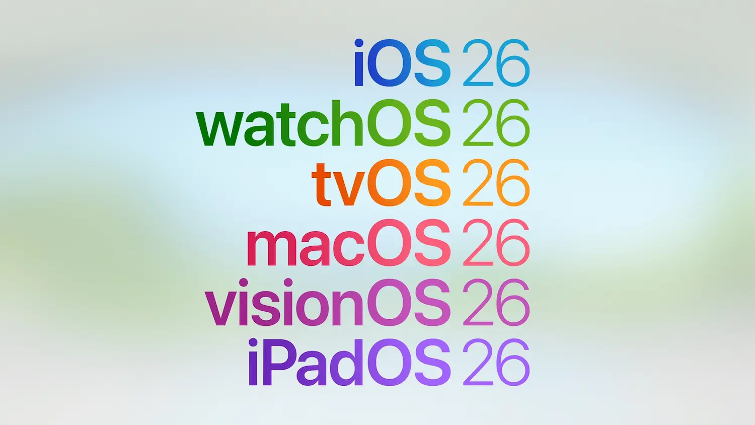 iPhone新系统iOS 26命名由来：苹果为何不叫iOS 19背后统一原因