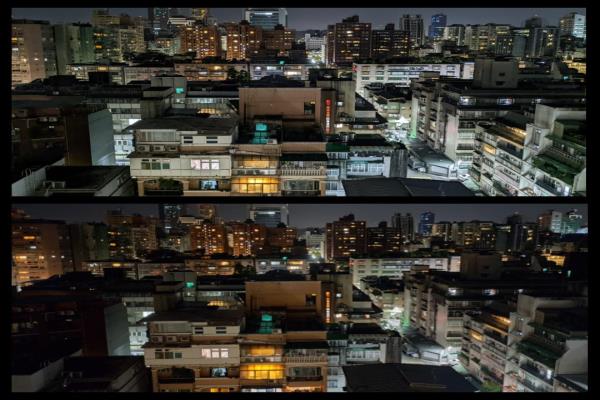主镜头夜景。
